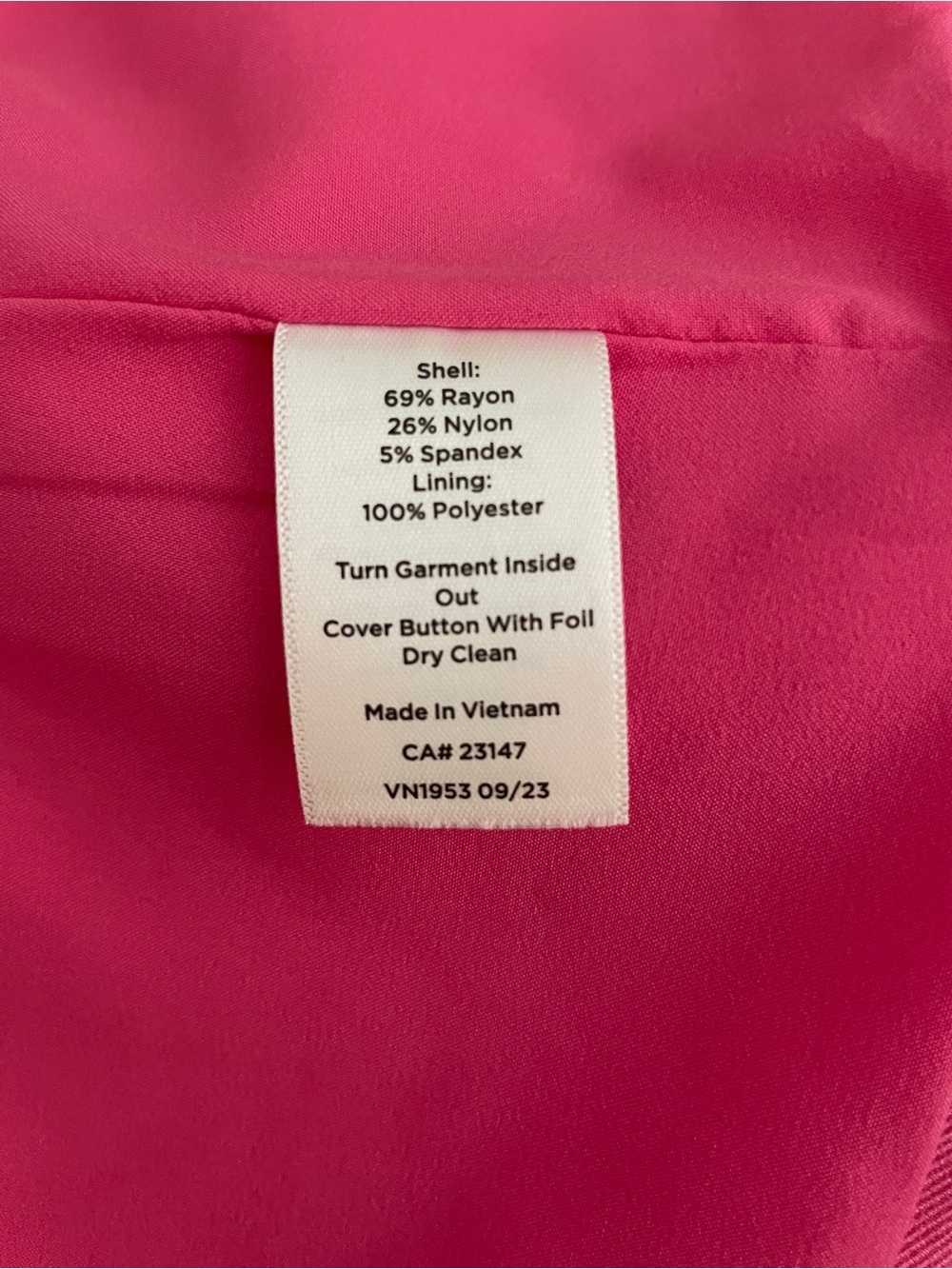 Talbots Pink Jacket Blazer Women's Size 16 Office Business Casual - Picture 10 of 11